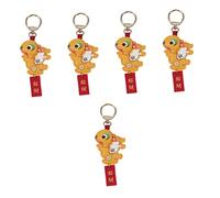 HVBIHRJIP Keychain coniglietto sospeso a sospensione Creative Cartoon Ornament Cine Doll Key per borse borse zaini eleganti selezione di animali