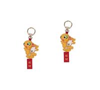 HVBIHRJIP Keychain coniglietto sospeso a sospensione Creative Cartoon Ornament Cine Doll Key per borse borse zaini eleganti selezione di animali