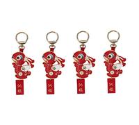 HVBIHRJIP Keychain coniglietto sospeso a sospensione Creative Cartoon Ornament Cine Doll Key per borse borse zaini eleganti selezione di animali