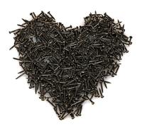 HVDHYY 1.5 * 20mm Testa Rotonda Piccolo Chiodi di Legno Decorative Chiodi DIY Tecnologia piccole unghie da Te Accessori Noir 500PCS