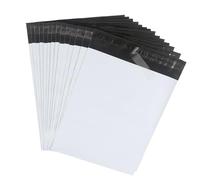 HVDHYY Buste per Spedizioni Vinted 32cmX45cm 30pcs Pacchi per Spedizioni Vinted Grandi Impermeabile Inviolabile Autoadesivo Buste per Spedizione di Plastica Vestiti, Indumento, Scarpe e Libri Bianco