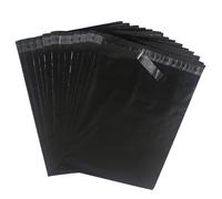 HVDHYY Buste per Spedizioni Vinted 40cmX50cm 20pcs Pacchi per Spedizioni Vinted Grandi Impermeabile Inviolabile Autoadesivo Buste per Spedizione di Plastica Vestiti, Indumento, Scarpe e Libri Nero