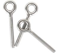HVDHYY M5 Bulloni Dell'anello Vite Autofilettante a Spirale chiusa in Acciaio Inossidabile 304 per Esterni Casa Fissaggio e Sospensione 10pcs