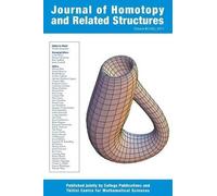 Hvedri Inassaridze Journal of Homotopy and Related Structures 6(1&2) (Tascabile)