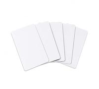 HVLOSNE Set da 100 Carte RFID 13,56 MHz Programmabili, Chip CUID, Carte NFC Vuote Riscrivibili, Badge Carta per Controllo Accessi, Condominio, Ufficio, Parcheggio, Garage, Ascensore Compatibile