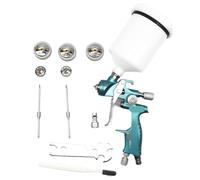 HVLP Spray Air Paint Spray Airbrush for verniciatura riparazione auto utensili ad aria compressa 1,3/1,7/2,0 mm o 1,4/1,5/1,8 mm ugello 6008(1.3 1.7 2.0mm)