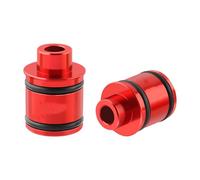 HVRFJXI 12/15 mm a 9 mm Assi passanti a rilascio rapido Hub Adattatori di conversione Smontaggio rapido Testa del sedile facile da usare attraverso gli assi adattatori per mozzi a sgancio rapido