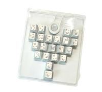 HVRFJXI 21 copritasti a forma di cuore a forma di farfalla, altezza originale, migliora il comfort e la durata nella digitazione keycap compatibili