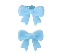 HVRFJXI 2Pcs Soft Silicone Bowknot Earphone Detachable Decoration Gaming Headphones Attachment Stereo Headphone Decoration Accessories Comfortable Wear