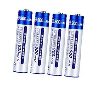 HVRFJXI 4 batterie ricaricabili LR03 a lunga durata per sveglia, calcolatrice, elettronica, batterie ad alta capacità