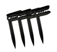 HVRFJXI 4 pz leggero da spiaggia all'aperto portasciugamani da spiaggia ancoraggio pali clip tappetino da spiaggia strumento da campeggio facile da usare tappetino da picnic