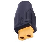HVRFJXI Adattatore bidirezionale DC7.4x5.0mm XT60 che collega diritto 7954 al connettore XT60 con i sistemi di accumulo di energia Adattatore di carico del pannello solare