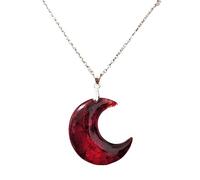 HVRFJXI Collana con ciondolo a forma mezzaluna Collana con clavicola regolabile Maglione semplice Gioielli da donna Girocollo Gioielli