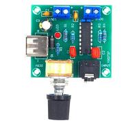 HVRFJXI Doppio Canale PM2038 5Wx2 Modulo Amplificatore Potenza USB Piccole Dimensioni per Home Office Entertainment Systems Modulo di Amplificazione USB