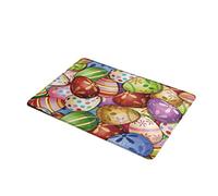 HVRFJXI Happy Easter Eggs - Zerbino decorativo rettangolare per corridoio
