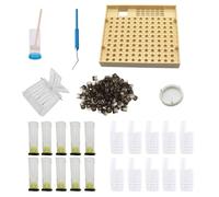 HVRFJXI Kit completo per l'allevamento delle api Kit per apicoltura Box Catcher Cage Apicoltore Strumenti Apicoltura Box Set Cestino di Scarico Lavello Lavello Cucina Ciotola Bagno Guarnizioni più