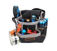HVRFJXI Oxford Cloth Tool Belt Electrician Tool Bag Maintenance Organizers for Electrician Carpenter Hardware Tools Belt Bag Oxford Cloth Tool Belt