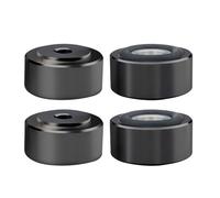 HVRFJXI Piedini Supporto per Apparecchiature da 4 Base in Gomma Antiscivolo per Posizionamento Stabile E Riduzione del Rumore Piedini Isolamento dalle Vibrazioni Acustiche