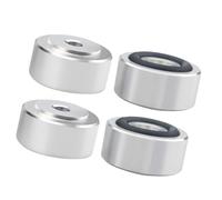 HVRFJXI Piedini Supporto per Apparecchiature da 4 Base in Gomma Antiscivolo per Posizionamento Stabile E Riduzione del Rumore Piedini Isolamento dalle Vibrazioni Acustiche