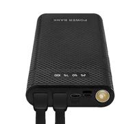 HVRFJXI Scatole Alimentazione mobili Adatte ai Viaggi con Display Digitale Custodia per Caricabatterie da 18 W con interfacce Tipo C Custodia per Caricabatterie