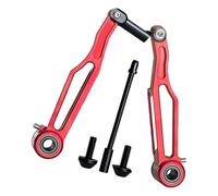 HVRFJXI Set di freni a V di precisione per mountain bike da 24/26 pollici, struttura in lega scavata, sistema frenante a braccio lungo, facile da montare, freni a V a braccio lungo, per mountain bike