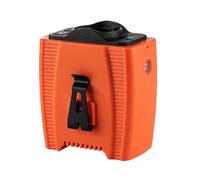 HVSYVVSRL Batteria Da 10000 MAh Con Durata Super Lunga Di 21 Ore. Ventilatore Cintura. Supporta La Ricarica Dispositivi Mobili. Il Display Digitale Mostra Carica Della Clip A Mani Libere(Orange)