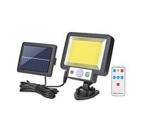 HVSYVVSRL LED Split Solar Wall Light Motion Sensor Lamp Garden Street Lights Security Sunlight Waterproof Outdoor Lighting Lampada Solare Sensore Di Movimento(117COB with Remote)