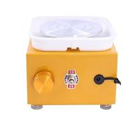 HVSYVVSRL Mini Macchina for Ceramica con Ruota in da 2000 Giri/min, 8 Utensili, velocità E Direzione Regolabili, for La Scuola Domestica Fai Te velocità Regolabile E Stabile