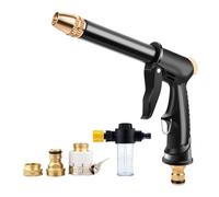 HVSYVVSRL Pistola Ad Acqua Alta Pressione for La Pulizia Dell'auto Pistole A Spruzzo d'Acqua Irrigatore for Irrigazione da Giardino Kit di Strumenti Lavaggio Regolabili Facile da Usare(1 Set)