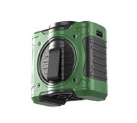 HVSYVVSRL Ventilatore Da Collo Con Clip 8000 MAh, 199 Velocità Del, Refrigerazione, Display Digitale, Illuminazione A LED For Viaggi All'aperto Clip A Mani Libere(Green)