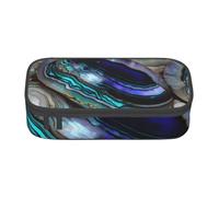 HVTTIOR Abalone Nacre Print Essential - Astuccio grande capiente, 21 x 5 x 9 cm, borsa funzionale da donna