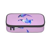 HVTTIOR Orca Killer Whale Print Essential, astuccio grande capacità, 21 x 5 x 9 cm, borsa funzionale da donna