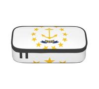 HVTTIOR Rhode Island State Flag Print Essential - Astuccio grande capiente, 21 x 5 x 9 cm, borsa funzionale da donna