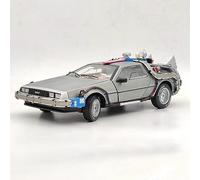 HW 1/18 Elite for Back to The Future Time Machine Ultimate Edition BCJ97 - Modellini di auto pressofuse, hobby, collezione regali