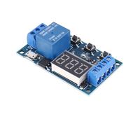 HW-521 Modulo di controllo temporizzato del circuito di commutazione del timer di ciclo di attivazione del relè a 1 via con ritardo digitale
