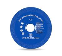 HW CASA Disco Diamantato per Taglio Piastrelle 115mm - Disco Extra Sottile per Porcellanato, Gres, Marmo, Pietra Naturale - Adatto per Smerigliatrici Angolari - Alta Precisione e Durata