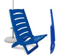 HW CASA Plastica Riciclabile al 100% Spiaggina Made in Italy,Portata Massima 100 KG,Resistente al Sole e All’acqua Sdraio Pieghevole,Sdraio da Spiaggia Pieghevole Portatile di Comoda e leggera
