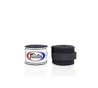HW2 Fairtex - Fasce elastiche nere, 4,5 m, colore: nero