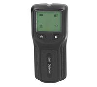 HW430 5 in 1 Finder per studi, scanner a parete multifunzionale, rivelatore di prigionieri di metallo elettronico LCD (Nero)