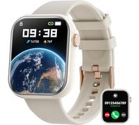 Hwagol Smartwatch Donna Uomo, 1,85'' HD Orologio Smartwatch con Chiamata Bluetooth, Smart Watch con Contapassi/Sonno/SpO2/Cardiofrequenzimetro, 140+ Sportive Orologio Fitness per Android iOS