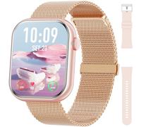 Hwagol Smartwatch Donna Uomo con Chiamata Bluetooth, 1,85'' HD Orologio Smartwatch con 140+ Sportive, Smart Watch con Sonno/Contapassi/SpO2/Cardiofrequenzimetro, Orologio Fitness per Android iOS