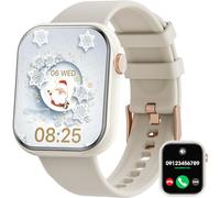 Hwagol Smartwatch Donna Uomo con Chiamata Bluetooth, 1,85'' HD Orologio Smartwatch con 140+ Sportive, Smart Watch con Sonno/Contapassi/SpO2/Cardiofrequenzimetro, Orologio Fitness per Android iOS