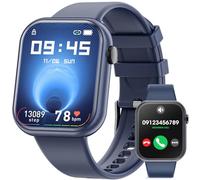 Hwagol Smartwatch Donna Uomo con Chiamata Bluetooth, 1,85'' HD Orologio Smartwatch con 140+ Sportive, Smart Watch con Sonno/Contapassi/SpO2/Cardiofrequenzimetro, Orologio Fitness per Android iOS