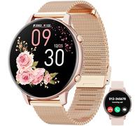 Hwagol Smartwatch Uomo Donna, 1.39" HD Orologio Smartwatch con Sonno/SpO2/Cardiofrequenzimetro, Rotondo Orologio Contapassi Donna con 140+ Sportive, Smart Watch Chiamate Compatibile per iOS iPhone