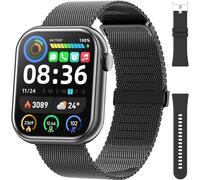 Hwagol Smartwatch Uomo Donna, 1,85'' HD Orologio Smartwatch con Chiamata Bluetooth, Smart Watch con Contapassi/Sonno/SpO2/Cardiofrequenzimetro, 140+ Sportive Orologio Fitness per Android iOS