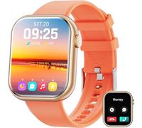 Hwagol Smartwatch Uomo Donna, 1,85'' HD Orologio Smartwatch con Chiamata Bluetooth, Smart Watch con Contapassi/Sonno/SpO2/Cardiofrequenzimetro, 140+ Sportive Orologio Fitness per Android iOS