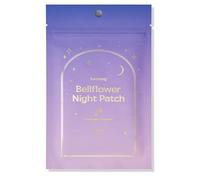 hwarang' Bellflowr Night Patch | Patch floreale per acne | idrocolloide da 12 mm con pantenolo e guaiazulene | design più spesso durante la notte | 45 ct | cerotto viola brufoli per brufoli e brufoli