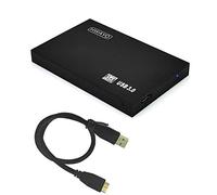 Hwayo ultra slim hard disk esterno USB3.0HDD Storage per PC Desktop laptop MacBook Chromebook Xbox One Games nero nero 750G