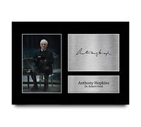 HWC Trading A4 Anthony Hopkins Westworld Regali Stampati Autografo Firmato Immagine Per Gli Appassionati Di Programma Televisivo