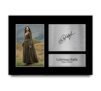 HWC Trading A4 Caitriona Balfe Outlander Regali Stampati Autografo Firmato Immagine Per Gli Appassionati Di Programma Televisivo